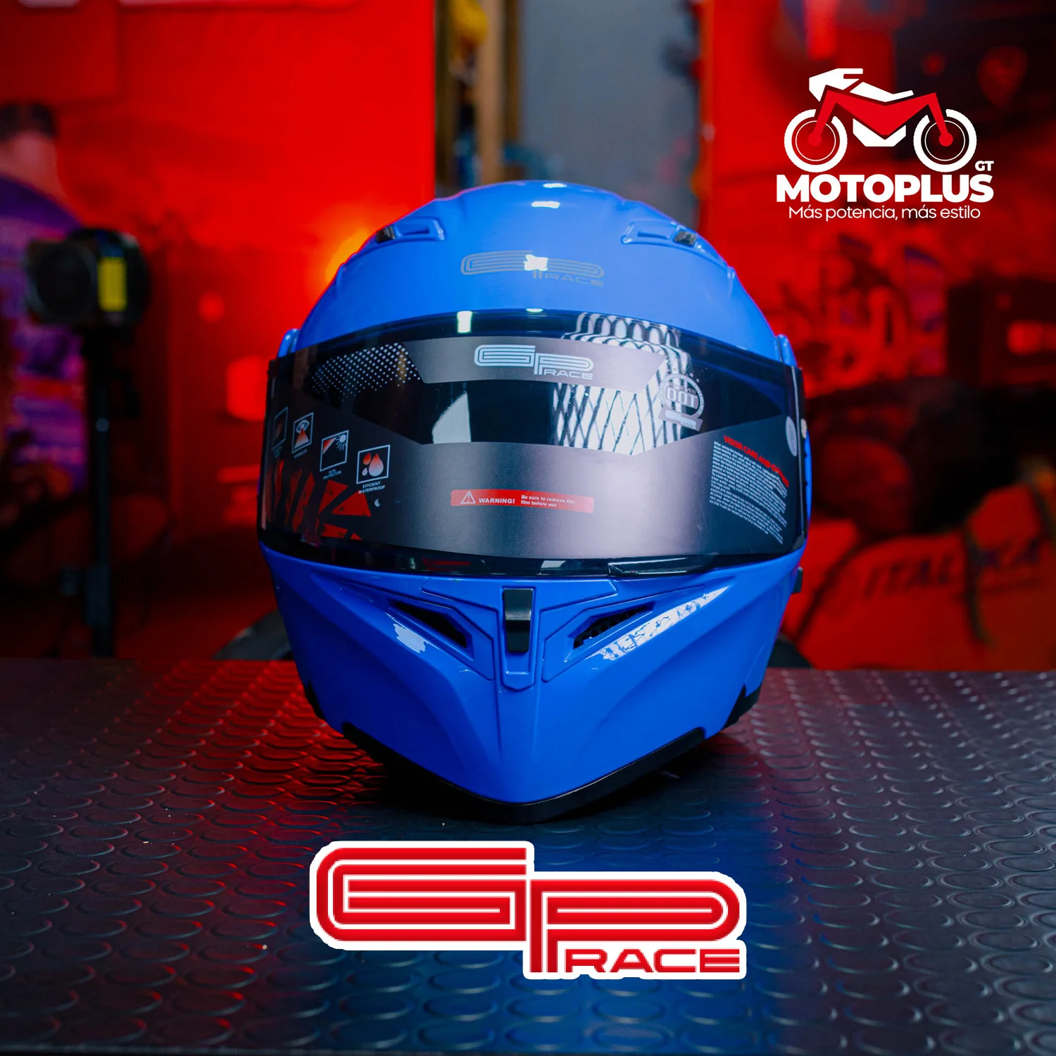 Casco GP Race Azul